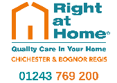 Right at Home Chichester & Bognor Regis logo