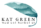 Kat Green medical herbalist logo