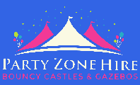 Party Zone Hire Bouncy Castles & Gazebos logo