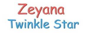 Zeyana Twinkle Stars logo