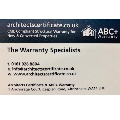 ABC+ Warranty & Architects Certificate logo