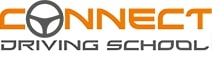 connect driving school logo