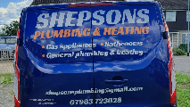Shepsons plumbing & heating logo