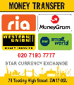​STAR CURRENCY EXCHANGE logo