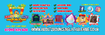 about2bounce inflatable hire logo