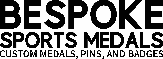 bespoke sports medals logo