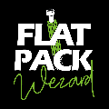 flat pack wezard logo