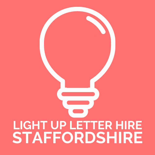 Light Up Letter Hire Staffordshire logo
