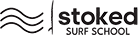 Stoked Surf School logo